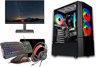 Bureau de jeu amd complet avec écran 22 pouces clavier souris. DIAYTAR COTE D'IVOIRE, votre destination shopping discount en ligne. Parcourez notre catalogue étendu et faites votre choix parmi notre vaste gamme de produits pour la maison, l'électroménager, l'informatique et la mode. Profitez de nos prix imbattables et réalisez des économies substantielles dès maintenant.