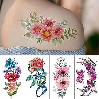 5 feuilles d'autocollants de tatouage temporaire imperméables au motif de pivoine florale pour femmes et filles. Bienvenue chez DIAYTAR COTE D'IVOIRE, la boutique en ligne discount pour toutes vos envies. Découvrez notre sélection exclusive de produits discount pour la maison, l'électroménager, l'informatique et la mode, et faites des économies tout en conservant la qualité. Ne manquez pas nos offres incroyables sur les derniers gadgets à la pointe de la technologie.