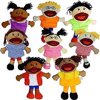 8 marionnettes à main pour enfants multiculturelles avec bouche mobile (paquet de 8) en peluche. Faites des découvertes et des économies chez DIAYTAR COTE D'IVOIRE . Notre boutique en ligne propose une gamme étendue de produits discount, couvrant la maison, l'électroménager, l'informatique, la mode et bien plus encore. Obtenez des produits de qualité à des prix imbattables en quelques clics seulement.