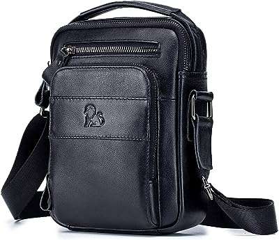 Sac à bandoulière en cuir véritable pour hommes sac bandoulière main de voyage. Achat malin en ligne ? C'est chez DIAYTAR COTE D'IVOIRE  ! Parcourez notre boutique en ligne généraliste et trouvez tout ce dont vous avez besoin à des prix réduits. Que ce soit pour équiper votre maison, mettre à jour votre garde-robe ou obtenir les derniers gadgets, notre sélection discount saura vous satisfaire sans vous ruiner !