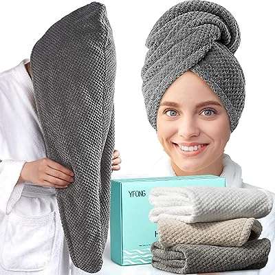 Lot de 3 grandes serviettes en microfibre pour cheveux 762. Vous cherchez des bonnes affaires en ligne ? Rendez-vous sur DIAYTAR COTE D'IVOIRE, votre destination idéale pour des produits discount dans tous les secteurs. Trouvez des offres incroyables sur des produits essentiels tels que l'électroménager, l'informatique et la mode. Économisez tout en faisant des achats intelligents chez nous.