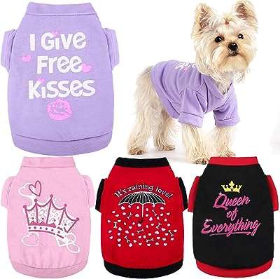 Vêtements pour chiens pour petits fille chien xs petit yorkie femelle. Avec DIAYTAR COTE D'IVOIRE, achetez malin et économisez sur tous vos achats en ligne. Profitez de réductions exceptionnelles sur une multitude de produits, du petit électroménager aux vêtements et accessoires tendance. Optimisez votre budget avec DIAYTAR COTE D'IVOIRE  dès aujourd'hui !