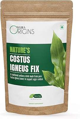 Ayura origins nature's costus igneus fix diabetes prend en charge le contrôle du sucre. DIAYTAR COTE D'IVOIRE  - Votre destination en ligne pour des achats malins. Avec notre sélection de produits discount, allant de la maison à l'électronique, de la mode à l'informatique, vous pouvez économiser tout en comblant vos besoins. Ne manquez pas nos offres spéciales et réalisez des économies considérables dès aujourd'hui!