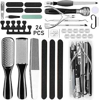 Kit de pédicure professionnel 23 en 1 manucure et pour femmes hommes à la maison. DIAYTAR COTE D'IVOIRE, votre destination shopping en ligne inégalée. Avec une variété étendue de produits discount pour la maison, l'électroménager, l'informatique, la mode et les gadgets, vous pouvez vous attendre à des offres exceptionnelles et à des économies considérables, tout en bénéficiant d'une expérience de shopping pratique et personnalisée.