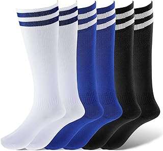 Bigthree chaussettes de football pour enfants 3 paires couleurs unisexes chaussettes longues respirantes le football. DIAYTAR COTE D'IVOIRE  - votre source incontournable de produits discount en ligne. Avec notre sélection diversifiée allant de la maison à l'électroménager, de l'informatique à la mode, profitez de tarifs défiant toute concurrence. Faites des économies intelligentes et commandez dès maintenant !