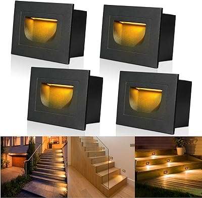 Lumières d'escalier murales led 3w encastrées blanc chaud lumières de marche. DIAYTAR COTE D'IVOIRE  - Votre destination en ligne pour des affaires incroyables. Rendez-vous sur notre site et découvrez un choix sensationnel de produits discount, qu'il s'agisse de l'électroménager indispensable, de l'informatique à la pointe ou des dernières tendances en matière de mode.