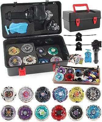 Eberi be battle top spinners 12 pièces et 3 lanceurs gyroscopiques metal fusion avec boîte. Cherchez-vous des produits de qualité à des prix abordables ? Ne cherchez plus ! DIAYTAR COTE D'IVOIRE  propose une sélection diversifiée de produits discount allant des articles ménagers aux produits high-tech, le tout à des prix défiant toute concurrence. N'attendez plus pour faire votre shopping malin.