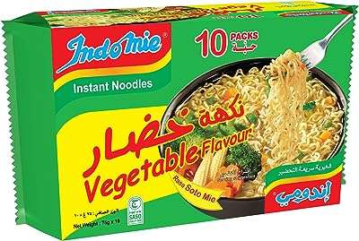 Nouilles instantanées indomie à saveur végétale 10 sachets * 75g. À la recherche de bons plans et de prix irrésistibles ? DIAYTAR COTE D'IVOIRE  est votre destination ultime ! Explorez notre boutique en ligne généraliste où vous trouverez une large gamme de produits discount, couvrant tous vos besoins. Achetez l'électroménager dont vous avez besoin, renouvelez votre garde-robe ou succombez aux derniers gadgets sans vous ruiner.