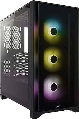 Boîtier atx moyenne tour corsair iq 4000x rgb en verre trempé. DIAYTAR COTE D'IVOIRE  vous propose une expérience d'achats en ligne unique. Découvrez notre sélection de produits discount allant de la maison à l'électroménager, de l'informatique à la mode, sans oublier les gadgets les plus en vogue. Ne dépensez pas plus que nécessaire et trouvez tous vos articles préférés à des prix incroyables !