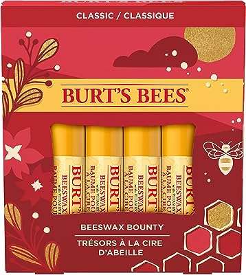 Coffret cadeau de baume à lèvres de noël burt's bees multipack hydratant avec cire. Ne payez pas plus cher ! DIAYTAR COTE D'IVOIRE  vous offre des produits discount de qualité supérieure à des prix abordables. Découvrez notre large sélection d'articles pour la maison, l'électroménager, l'informatique, la mode et les gadgets les plus recherchés. Visitez notre site dès maintenant et bénéficiez de nos offres exclusives pour économiser sur tous vos achats.