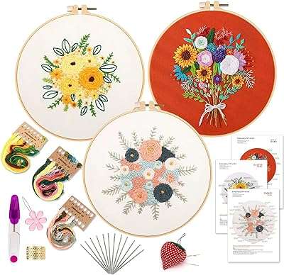Kit de broderie pour débutants avec motif et instructions kit de point. Faites des économies intelligentes avec DIAYTAR COTE D'IVOIRE  - la boutique en ligne qui réunit tous vos besoins essentiels à des prix imbattables. Explorez notre vaste gamme de produits de la maison, de l'électroménager à l'informatique en passant par la mode et les gadgets, et découvrez comment prendre soin de votre budget sans faire de compromis sur la qualité.