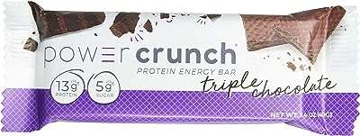 Barre power crunch triple chocolat 14 oz (paquet de 12). DIAYTAR COTE D'IVOIRE, la boutique en ligne qui allie qualité et prix réduits. Parcourez notre sélection de produits discount, de la maison à l'électroménager en passant par l'informatique, la mode et les gadgets, et profitez de bonnes affaires sans compromettre votre budget !