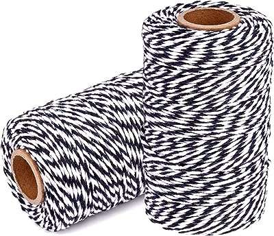 Yzs firm bobine de ficelle de 2 mm corde en coton de jardin noir et blanc. Faites des économies importantes sur tous vos achats grâce à DIAYTAR COTE D'IVOIRE, votre boutique en ligne préférée pour des offres discount exceptionnelles. Du petit électroménager à la mode tendance en passant par les gadgets high-tech, découvrez notre large sélection d'articles à prix réduits dès aujourd'hui!