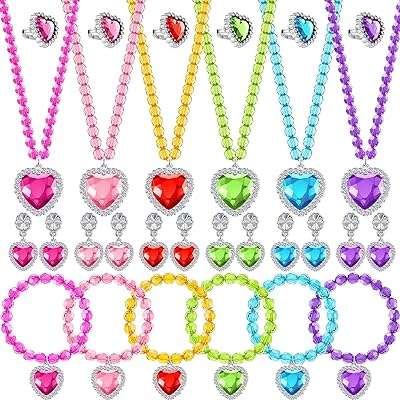 Bijoux pour enfants de princesse 6 pièces collier bracelet anneaux boucles. Préparez-vous à économiser gros avec DIAYTAR COTE D'IVOIRE  ! Notre boutique en ligne généraliste propose une large sélection de produits discount, des indispensables de la maison aux appareils électroménagers dernier cri, en passant par l'informatique et les articles de mode tendance. Ne manquez pas nos offres exceptionnelles !