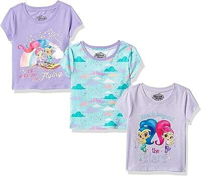 Ensemble 3 pièces à manches courtes shimmer and shine pour petites. DIAYTAR COTE D'IVOIRE  - votre destination en ligne pour des achats discount sans compromis sur la qualité. Parcourez notre assortiment diversifié de produits, allant des équipements informatiques conviviaux aux articles de mode tendance en passant par les indispensables de la maison, et faites des économies sur tous vos besoins.