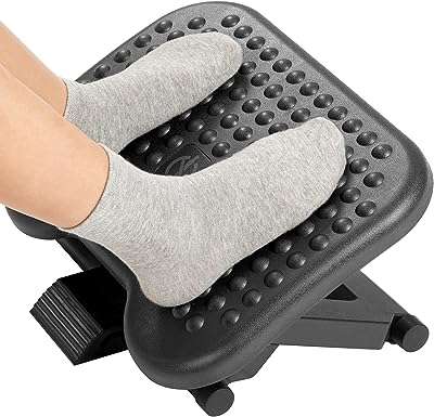 Okoz® repose pieds réglable sous le bureau bureau pour travailler avec massage 3 positions de hauteur. DIAYTAR COTE D'IVOIRE  - Votre solution en ligne pour des achats discount sans compromis. Plongez dans notre univers où vous trouverez tout ce dont vous avez besoin, de l'électroménager aux articles tendance en passant par les produits informatiques. Faites des économies sans sacrifier la qualité chez nous !