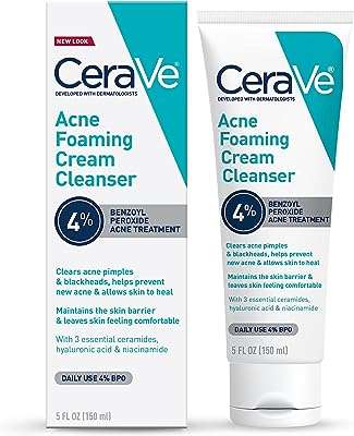 Nettoyant moussant contre l'acné cerave 5 onces liquides (paquet de 1). DIAYTAR COTE D'IVOIRE  - le secret des bonnes affaires en ligne. Simplifiez vos achats et réalisez des économies substantielles grâce à notre sélection éclectique comprenant des articles pour votre maison, des gadgets high-tech, des produits informatiques et des vêtements branchés, tous à des prix imbattables.