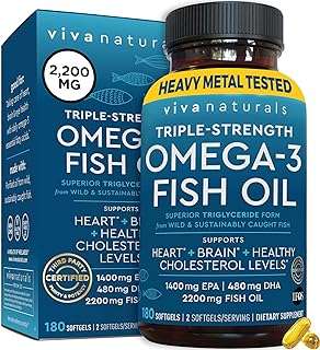 Supplément d'huile de poisson oméga 3 viva naturals 180 gélules (1 400 mg d'epa et 480. Parcourez notre magasin en ligne DIAYTAR COTE D'IVOIRE  et profitez de nos offres incroyables sur une large gamme de produits. Trouvez tout ce dont vous avez besoin, de l'électroménager à l'informatique, et restez à la mode sans vous ruiner grâce à nos articles à prix réduits.