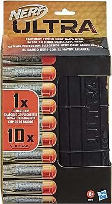 Le pack de recharge nerf ultra clip comprend 10 fléchettes et officielles. DIAYTAR COTE D'IVOIRE, votre destination shopping en ligne pour tous vos besoins discount. Trouvez tout ce dont vous avez besoin dans une seule boutique, des articles pour la maison aux gadgets incontournables, et réalisez des économies tout en satisfaisant vos envies.