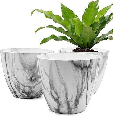 Pot de fleurs d'intérieur décoratif en marbre de qualité supérieure avec trou. Bienvenue sur DIAYTAR COTE D'IVOIRE, votre source incontournable pour des achats malins en ligne. Explorez notre sélection diversifiée de produits discount, qui comprend tout, des indispensables quotidiens aux derniers gadgets technologiques. Profitez de nos prix imbattables et réalisez des économies dès aujourd'hui !