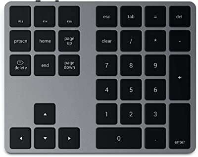 Clavier numérique bluetooth étendu satechi pavé fin rechargeable 34 touches compatible avec macbook. DIAYTAR COTE D'IVOIRE  - Le paradis des bonnes affaires en ligne ! Avec notre large éventail de produits discount, vous trouverez tout ce dont vous avez besoin à des prix incroyablement bas. Des articles pour la maison aux appareils électroménagers, des ordinateurs aux vêtements à la mode, des gadgets uniques aux accessoires indispensables, nous sommes votre guichet unique pour des économies inégalées !