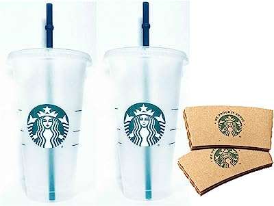 Ensemble de gobelets à boisson glacée venti réutilisables starbucks de 24 onces avec manchon. À la recherche de bons plans ? Ne cherchez plus, DIAYTAR COTE D'IVOIRE  est là pour vous ! Naviguez à travers notre boutique en ligne proposant une large sélection de produits discount, des articles pour la maison à l'électroménager, en passant par l'informatique, la mode et les gadgets branchés.
