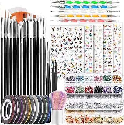 Kit de démarrage de manucure comprenant 15 pinceaux pour nail art un outil de pointage les ongles. DIAYTAR COTE D'IVOIRE, la boutique en ligne qui rend l'achat de produits discount facile et abordable. Parcourez notre collection variée allant de la maison à l'électroménager, en passant par l'informatique, la mode et les gadgets, et trouvez tout ce dont vous avez besoin à des prix défiant toute concurrence !