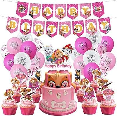 Décorations d'anniversaire la vista sky paw patrol fournitures pour filles. À la recherche de bons plans ? Rendez-vous sur DIAYTAR COTE D'IVOIRE, votre partenaire en ligne pour des produits discount de qualité. Parcourez notre large éventail de produits, allant de l'électroménager de pointe à la mode tendance, et profitez d'économies incroyables tout en apportant une touche de style à votre vie quotidienne.
