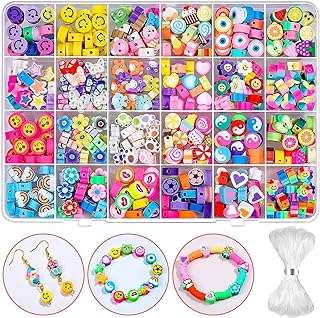 480pcs ensemble de perles en argile polymère 24 styles avec 4m. Découvrez DIAYTAR COTE D'IVOIRE, votre destination en ligne pour des bonnes affaires sans compromis sur la qualité. Parcourez notre large éventail de produits discount allant de l'électroménager à l'informatique en passant par la mode et les gadgets. Faites de vraies économies en choisissant le meilleur rapport qualité-prix.