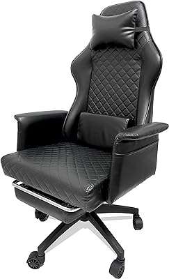 Chaise de jeu avec repose pieds de massage de course chaise ergonomique en pu. DIAYTAR COTE D'IVOIRE  - Le paradis du shopping en ligne pour les amateurs d'affaires à prix réduit. Parcourez notre sélection de produits discount pour la maison, l'électroménager, l'informatique et bien plus encore. Réalisez de belles économies sans faire de compromis sur la qualité.