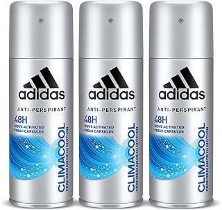 Adidas climacool déodorant spray pour homme pack de 3 150 ml