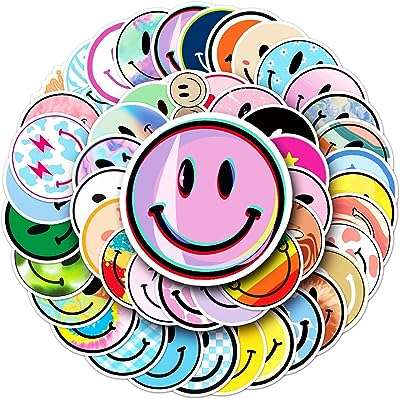 50pcs autocollants sourire colorés emoji heureux de fête imperméables pour enfants. Achat malin en ligne ? C'est chez DIAYTAR COTE D'IVOIRE  ! Parcourez notre boutique en ligne généraliste et trouvez tout ce dont vous avez besoin à des prix réduits. Que ce soit pour équiper votre maison, mettre à jour votre garde-robe ou obtenir les derniers gadgets, notre sélection discount saura vous satisfaire sans vous ruiner !