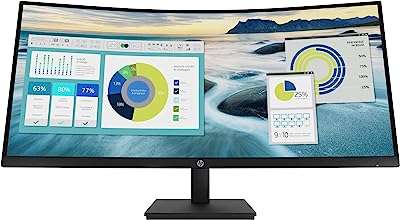 Moniteur lcd led hp 34" wqhd à bords incurvés alignement. DIAYTAR COTE D'IVOIRE  est la référence en matière de produits discount en ligne. Parcourez notre catalogue et trouvez des articles indispensables pour la maison, des appareils électroménagers de qualité, des solutions informatiques abordables, des vêtements tendance et des gadgets à des prix incroyables.