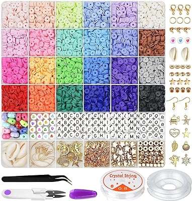 6000 pièces perles d'argile pour la fabrication de bracelets lsjy 24. DIAYTAR COTE D'IVOIRE, votre solution idéale pour acheter en ligne tous les articles dont vous avez besoin. Parcourez notre vaste sélection de produits discount allant de l'électroménager à l'informatique, en passant par la mode et les gadgets, et économisez sur chaque achat. Faites-vous plaisir sans vous ruiner avec DIAYTAR COTE D'IVOIRE .