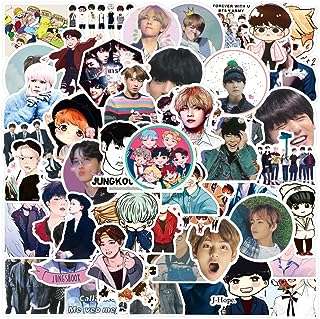 Autocollants de bouteille d'eau bts pour adolescents 50 pièces d'autocollants kpop imperméables et cool. DIAYTAR COTE D'IVOIRE, votre partenaire shopping pour des bonnes affaires au quotidien. Profitez de notre large sélection de produits de qualité à prix réduits, allant des appareils électroménagers indispensables aux dernières tendances de la mode, en passant par les gadgets high-tech et les accessoires informatiques incontournables.