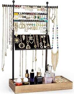 Organisateur de bijoux solimenter présentoir à avec colliers 3 niveaux organisateur. DIAYTAR COTE D'IVOIRE  est la solution idéale pour les amateurs de bonnes affaires. Notre boutique en ligne propose une gamme complète de produits discount, allant des articles pour la maison à l'informatique, en passant par l'électroménager et la mode. Faites des économies sur vos achats tout en bénéficiant de produits de qualité chez DIAYTAR COTE D'IVOIRE .