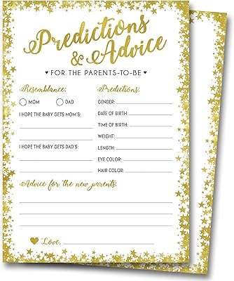50 cartes et conseils de prédiction pour une baby shower en or. À la recherche de produits discount de qualité ? Ne cherchez plus ! DIAYTAR COTE D'IVOIRE  vous propose une sélection variée d'articles pour la maison, l'électroménager, l'informatique et la mode à des prix imbattables. N'hésitez plus et faites des économies en optant pour nos offres attractives !