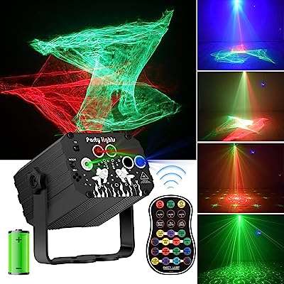 Projecteur laser dj de fête télécommande alimentée par le son rvb avec effet. Ne cherchez plus ailleurs, DIAYTAR COTE D'IVOIRE  offre une large gamme de produits discount en ligne. Faites des affaires exceptionnelles dans tous les domaines, qu'il s'agisse de l'informatique, de la maison ou de la mode. Avec notre sélection variée et notre engagement envers les prix bas, vous êtes sûr de trouver ce que vous recherchez.
