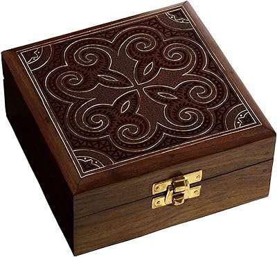 Boîte en bois de sheesham par hashcart pour femme décorative. Avec DIAYTAR COTE D'IVOIRE, vous pouvez profiter de produits discount de qualité supérieure sans compromettre votre budget. Notre boutique en ligne propose une vaste sélection d'articles, allant des essentiels pour la maison aux gadgets dernier cri, tous proposés à des prix compétitifs pour vous offrir un véritable rapport qualité-prix.