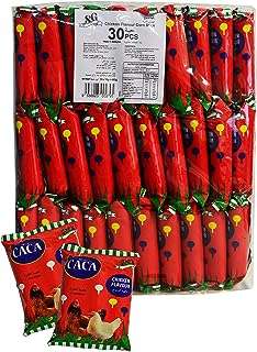 Snack au poulet et maïs kaka 30 x 16 g. DIAYTAR COTE D'IVOIRE  - votre guichet unique pour des trouvailles discount dans tous les domaines ! Découvrez notre collection riche et variée de produits, allant de l'électroménager pratique à l'informatique performante en passant par la mode. Faites des économies considérables sur des articles de qualité, sans compromettre votre style ou vos besoins essentiels. Choisissez la commodité de nos options de livraison rapides et profitez d'une expérience de magasinage en ligne sans tracas dès aujourd'hui !