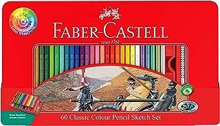 Crayons de couleur traditionnels faber castell 60 couleurs dans une boîte métallique. À la recherche de bons plans en ligne ? Ne cherchez pas plus loin que DIAYTAR COTE D'IVOIRE  ! Notre boutique généraliste vous propose une large gamme de produits discount, allant des articles pour la maison aux appareils électroménagers, en passant par l'informatique, la mode et les gadgets. Faites des économies tout en trouvant des produits de qualité, le tout en quelques clics seulement.