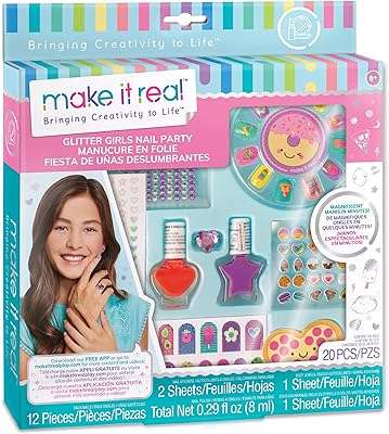 Make it real ensemble de vernis à ongles glitter girls nail party pour enfants. DIAYTAR COTE D'IVOIRE, votre solution discount en ligne pour une large gamme de produits. Trouvez tout ce dont vous avez besoin, de la maison à l'électroménager, de l'informatique à la mode et aux gadgets, à des prix imbattables. Naviguez, achetez et économisez avec notre boutique en ligne conviviale et bénéficiez d'une livraison rapide et fiable.