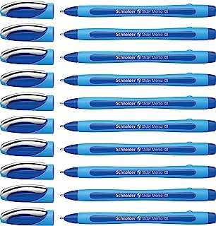 Stylo à bille schneider memo xb slider bleu paquet de 10. DIAYTAR COTE D'IVOIRE  is your go-to online store for incredible discounts on a wide array of products. From practical home appliances to high-performance electronics, stylish fashion finds, and innovative gadgets, our store offers unbeatable deals that ensure your shopping experience is both affordable and enjoyable.