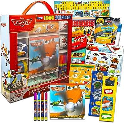 Ensemble de livres de coloriage et d'activités sur les avions voitures disney. À la recherche de bonnes affaires ? DIAYTAR COTE D'IVOIRE  est là pour vous aider ! Découvrez notre boutique en ligne remplie de produits discount, des dernières tendances en mode aux gadgets les plus recherchés. Ne manquez pas nos prix imbattables !