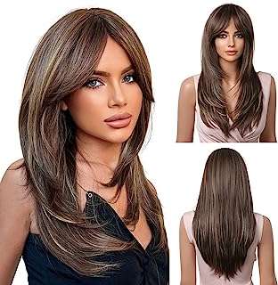 Perruques longues brunes avec reflets blonds pour femmes perruque de cheveux. DIAYTAR COTE D'IVOIRE  - des réductions incroyables sur tous les produits dont vous avez besoin. Parcourez notre boutique en ligne pour découvrir des offres discount sur des centaines d'articles, allant de la mode aux appareils électroménagers dernier cri.