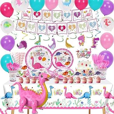 182 pièces fournitures de fête d'anniversaire dinosaure pour filles vaisselle rose. Faites des économies considérables avec DIAYTAR COTE D'IVOIRE, votre source ultime de produits discount en ligne. Parcourez notre large gamme d'articles allant de la maison à l'électroménager, en passant par l'informatique, la mode et les gadgets, et profitez de prix imbattables. Ne manquez pas cette occasion de vous offrir des produits de qualité à des tarifs défiant toute concurrence.