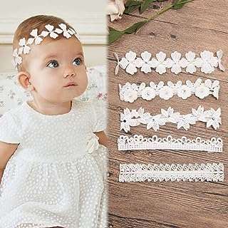 Paquet de 5 nœuds de cheveux pour bébés filles bandeaux en dentelle. DIAYTAR COTE D'IVOIRE, le paradis du shopping en ligne à prix discount ! Naviguez à travers notre large gamme de produits discount soigneusement sélectionnés pour votre maison, votre cuisine, votre dressing et bien plus encore. Faites de bonnes affaires et offrez-vous les dernières tendances à petits prix, tout en restant à l'affût des nouveautés.