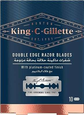 Lames de rasoir de sécurité king sea gillette à double tranchant pour hommes. Faites une affaire incroyable chez DIAYTAR COTE D'IVOIRE, votre destination en ligne pour des achats discount qui ne vident pas votre portefeuille ! Parcourez notre sélection complète de produits, des articles pour la maison aux gadgets dernier cri. Économisez sur les appareils informatiques de haute technologie et vos marques de mode préférées, tout en profitant d'une livraison rapide et d'un service client exceptionnel. Redéfinissez votre façon de magasiner avec nous et réalisez des économies substantielles dès maintenant !
