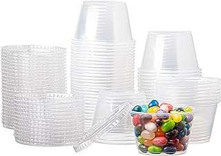 Gobelets en plastique jetables en cristal avec couvercles paquet de 100 transparent. Découvrez DIAYTAR COTE D'IVOIRE, votre destination en ligne pour des bonnes affaires sans compromis sur la qualité. Parcourez notre large éventail de produits discount allant de l'électroménager à l'informatique en passant par la mode et les gadgets. Faites de vraies économies en choisissant le meilleur rapport qualité-prix.