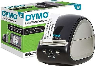 Imprimante d'étiquettes dymo label writer turbo 550. Ne cherchez plus ailleurs, DIAYTAR COTE D'IVOIRE  offre une large gamme de produits discount en ligne. Faites des affaires exceptionnelles dans tous les domaines, qu'il s'agisse de l'informatique, de la maison ou de la mode. Avec notre sélection variée et notre engagement envers les prix bas, vous êtes sûr de trouver ce que vous recherchez.
